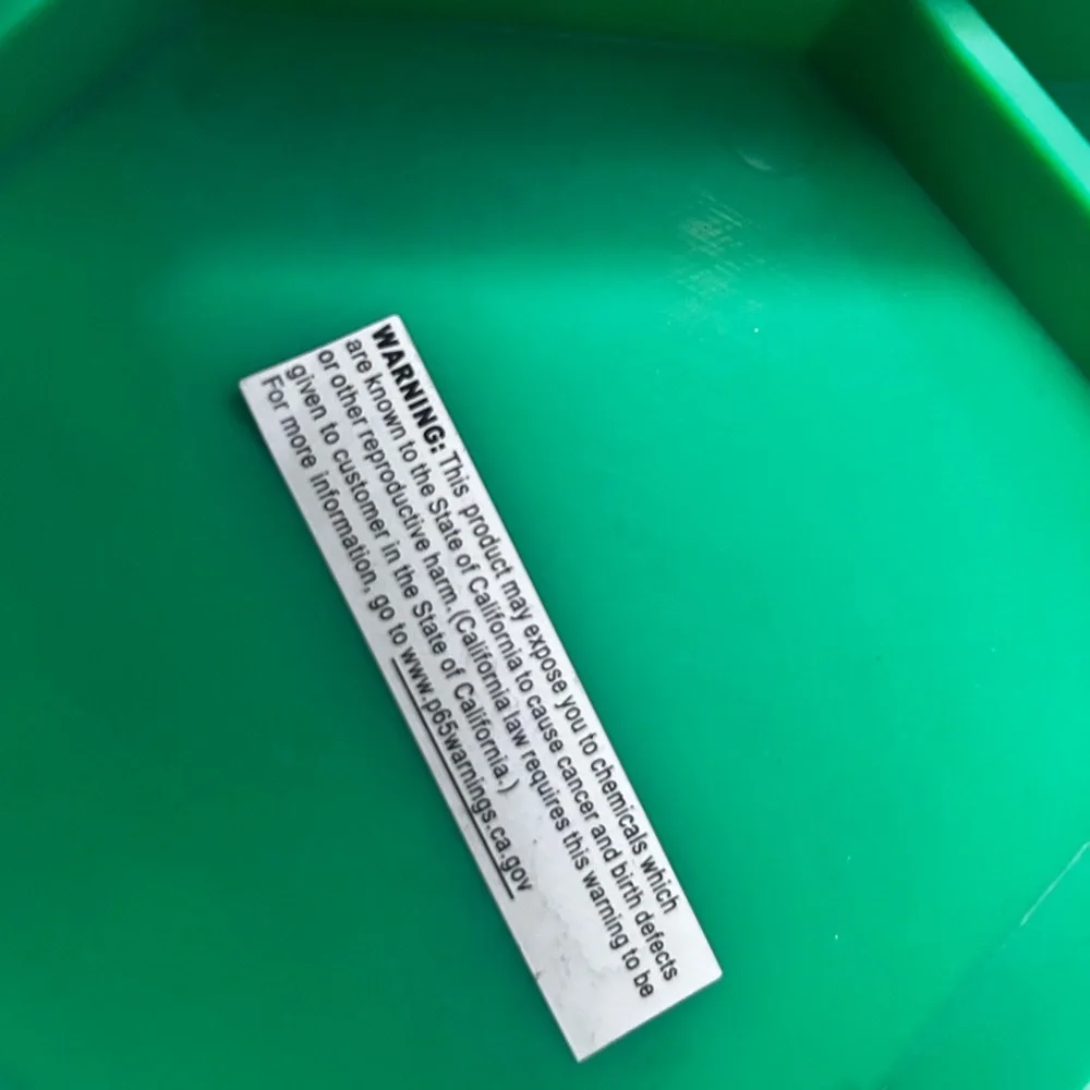 Green Square Stool - Picture 6 of 9